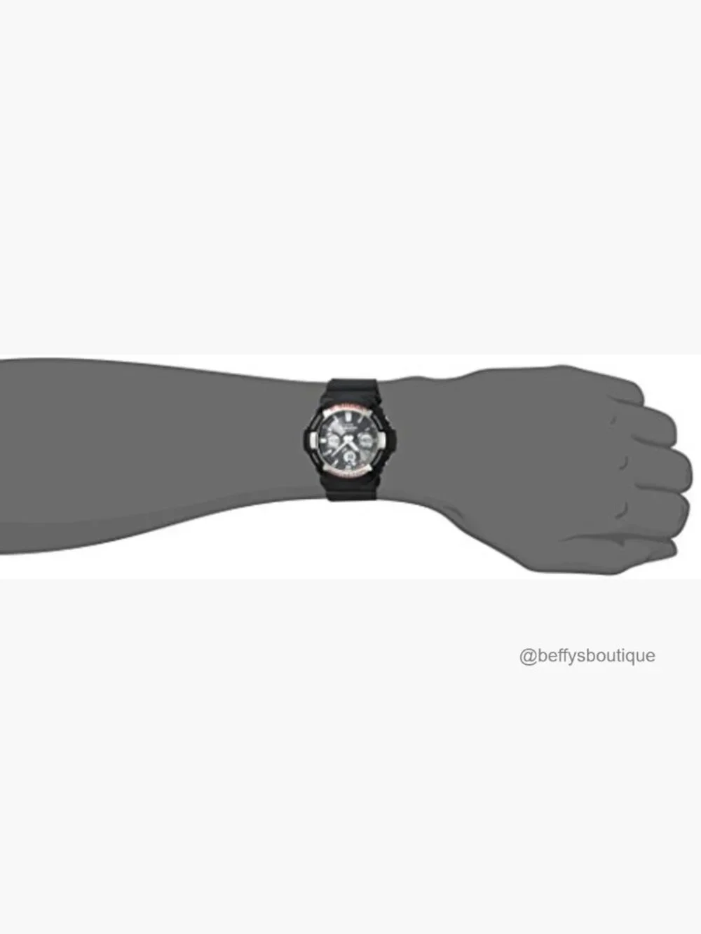 Tough Solar Analog-Digital Sports Watch with Shock Resistance